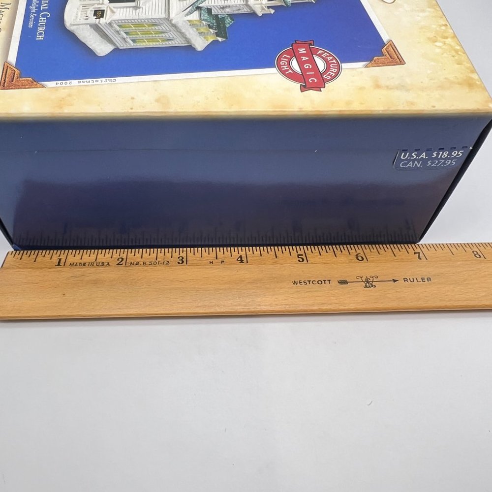 Hallmark Keepsake COLONIAL CHURCH Ornament Magic Collectors Series 2004 NIB - Picture 10 of 11
